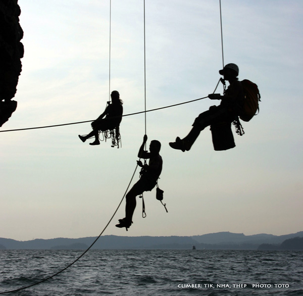 climb railay tonsai thailand also good is koh lao liang climbing